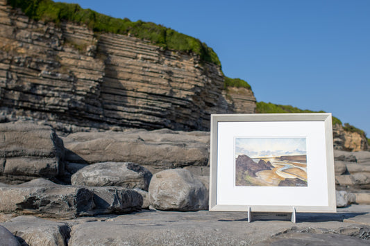 Three Cliffs Bay - Original Painting