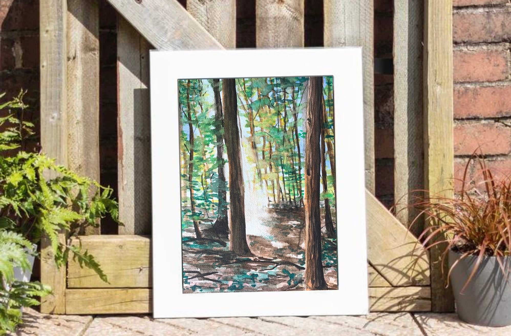A Sacred Grove – Rachel Rasmussen Art